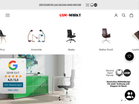 Usm Markt homepage screenshot