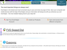 'everhelper.me' screenshot