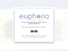 'euphoriawellnessnv.com' screenshot