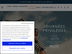 'eric-bompard.com' screenshot