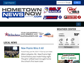 'hometownnewsnow.com' screenshot
