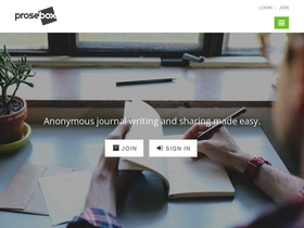 'prosebox.net' screenshot