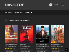 'noveltop.net' screenshot
