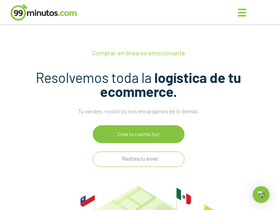 '99minutos.com' screenshot