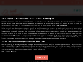 'suntmamica.ro' screenshot