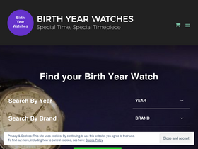 'birthyearwatches.com' screenshot