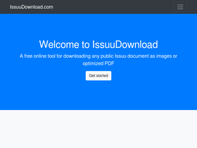 'issuudownload.com' screenshot