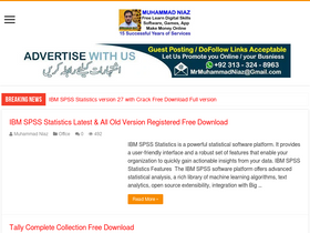 'muhammadniaz.net' screenshot