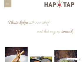 'hap-en-tap.be' screenshot