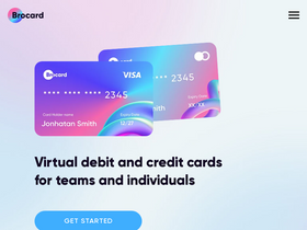 'mybrocard.com' screenshot