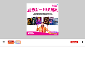 'astroawani.com' screenshot