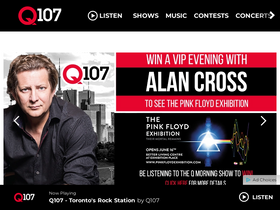 'q107.com' screenshot
