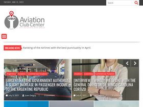 'aviationclubcenter.com' screenshot