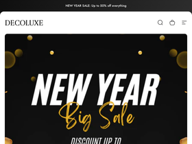 Decoluxe website screenshot