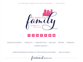 'thestatenislandfamily.com' screenshot