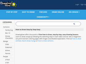 'drawingnow.com' screenshot