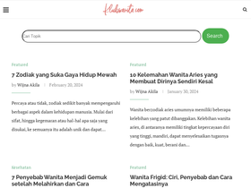 'klubwanita.com' screenshot