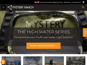 'mysteryranch.com' screenshot