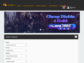 'mmogah.com' screenshot