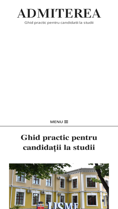 admiterea.md
