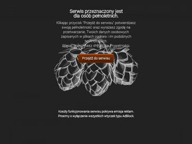 'ocen-piwo.pl' screenshot