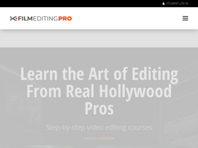 'filmeditingpro.com' screenshot