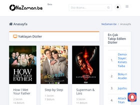 'nezaman.be' screenshot