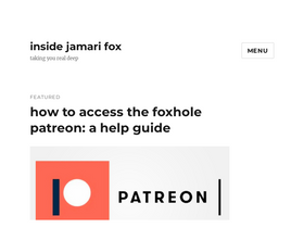 'insidejamarifox.com' screenshot