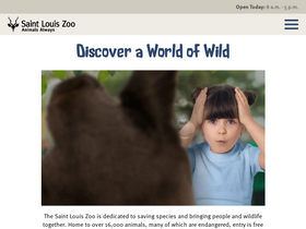 'stlzoo.org' screenshot