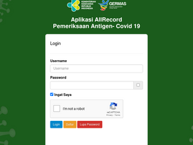 allrecord-antigen.kemkes.go.id Traffic Analytics, Ranking & Audience ...