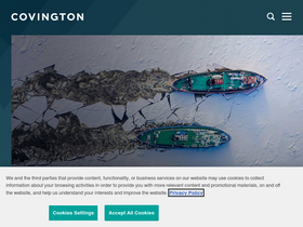 'cov.com' screenshot