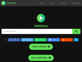 'hdflixtor.com' screenshot