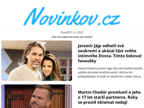 'novinkov.cz' screenshot