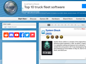 'wsgf.org' screenshot