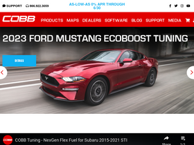 'cobbtuning.com' screenshot