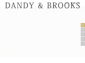 dandybrooks.com homepage screenshot
