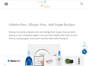 'strengthandsunshine.com' screenshot