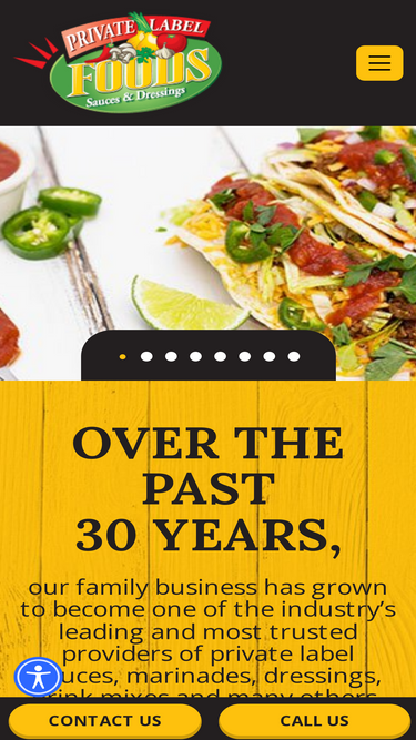 privatelabelfoods.com