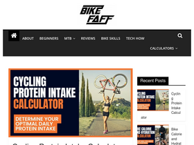 'bikefaff.com' screenshot