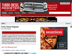 'turbodieselregister.com' screenshot