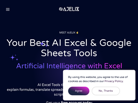 'ajelix.com' screenshot