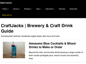'findmeabrewery.com' screenshot