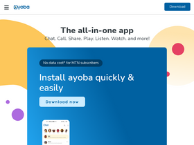 'ayoba.me' screenshot