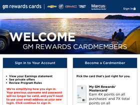 'gmcard.com' screenshot