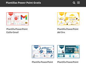 'plantillaspower-point.com' screenshot
