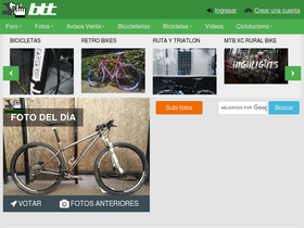 'bttbike.com' screenshot