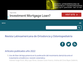 'ortodoncia.ws' screenshot