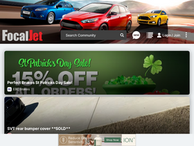 'focaljet.com' screenshot