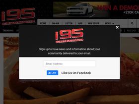 'i95rock.com' screenshot