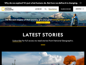 'nationalgeographic.com' screenshot